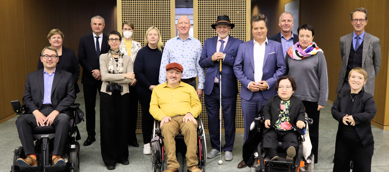 Gruppenfoto der Behindertenbeauftragten von Bund und Ländern